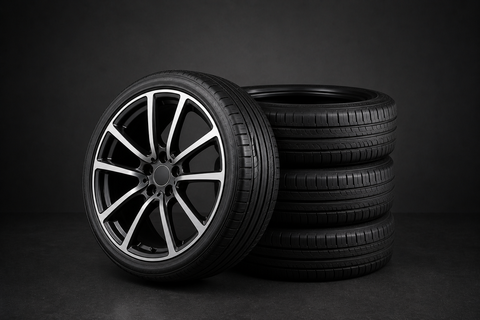 Pneumatici e cerchioni auto con gomme estive, invernali e cerchi in lega disponibili