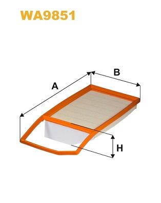 WIX FILTER WA9851 FILTRO ARIA