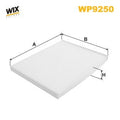 WIX FILTERS WP9250 Filtro abitacolo