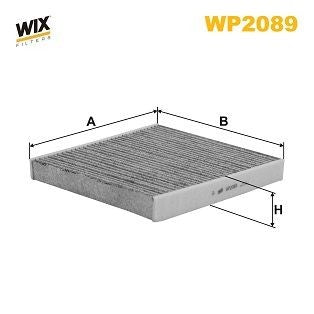 WIX FILTERS WP2089 Filtro abitacolo