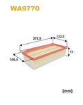 WIX FILTERS WA9770 Filtro aria