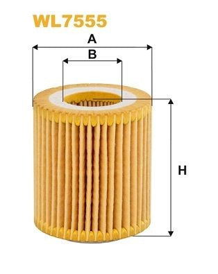 WIX FILTERS WL7555 Filtro olio