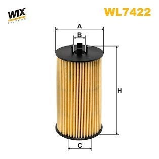 WIX FILTERS WL7422 Filtro olio