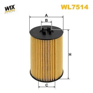 WIX FILTERS WL7154 Filtro olio