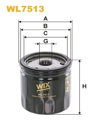 WIX FILTERS WL7513 Filtro olio