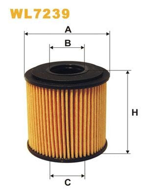 WIX FILTERS WL7239 Filtro olio