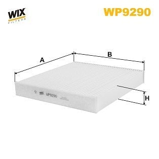 WIX FILTERS WP9290 Filtro abitacolo