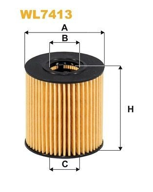 WIX FILTERS WL7413 Filtro olio